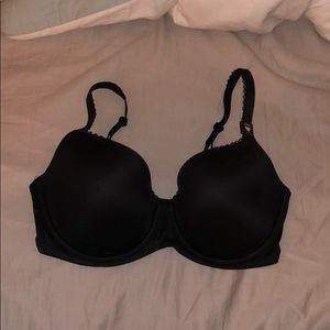 NWT body by Victoria lined Demi black bra